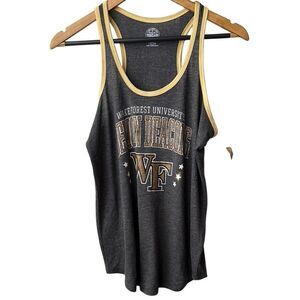 Wake Forest Demon Deacons Tank Top Women’s M Rivalry Threads NCAA Game Day NWT